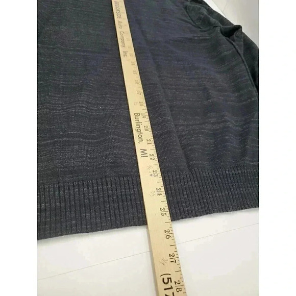 Calvin Klein Jeans Black Flecked Pullover Sweater Men's Size Large - Picture 10 of 10